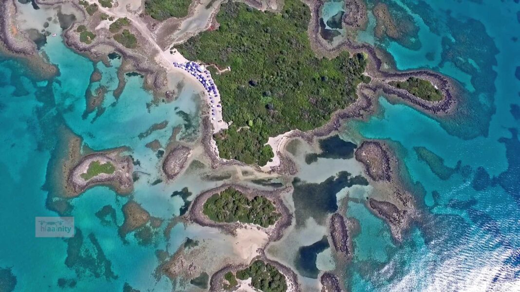 Τα Λιχαδονήσια από drone Τα Λιχαδονήσια από drone